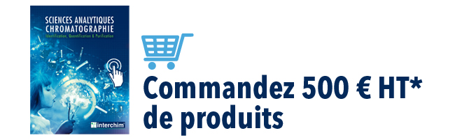Commandez pour 500€HT de produits