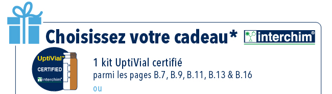 Choisissez votre cadeau