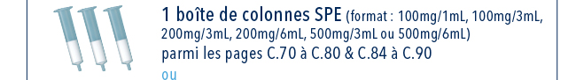 colonne SPE